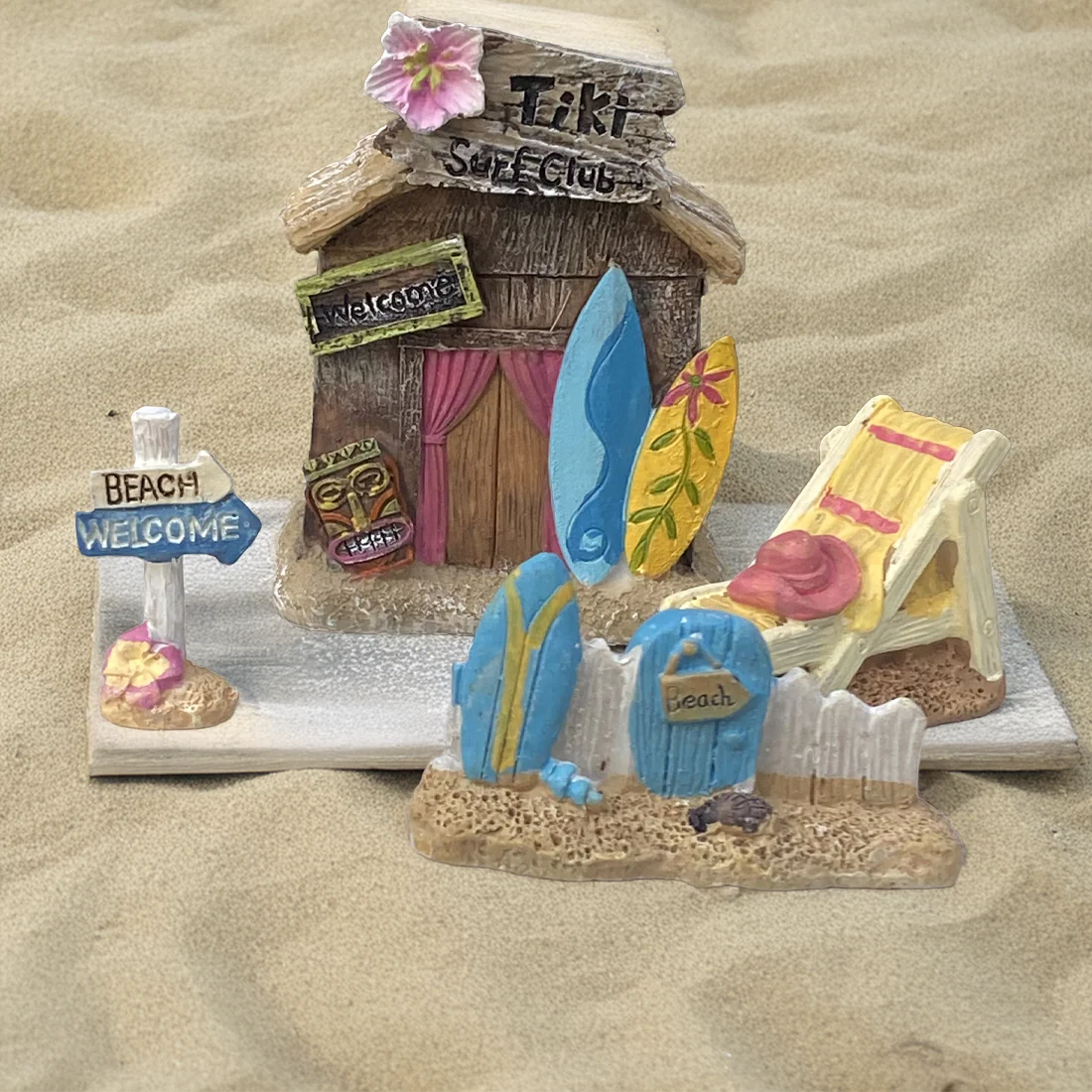 4 Piece Fairy Garden Summer Beach Set - Image 6