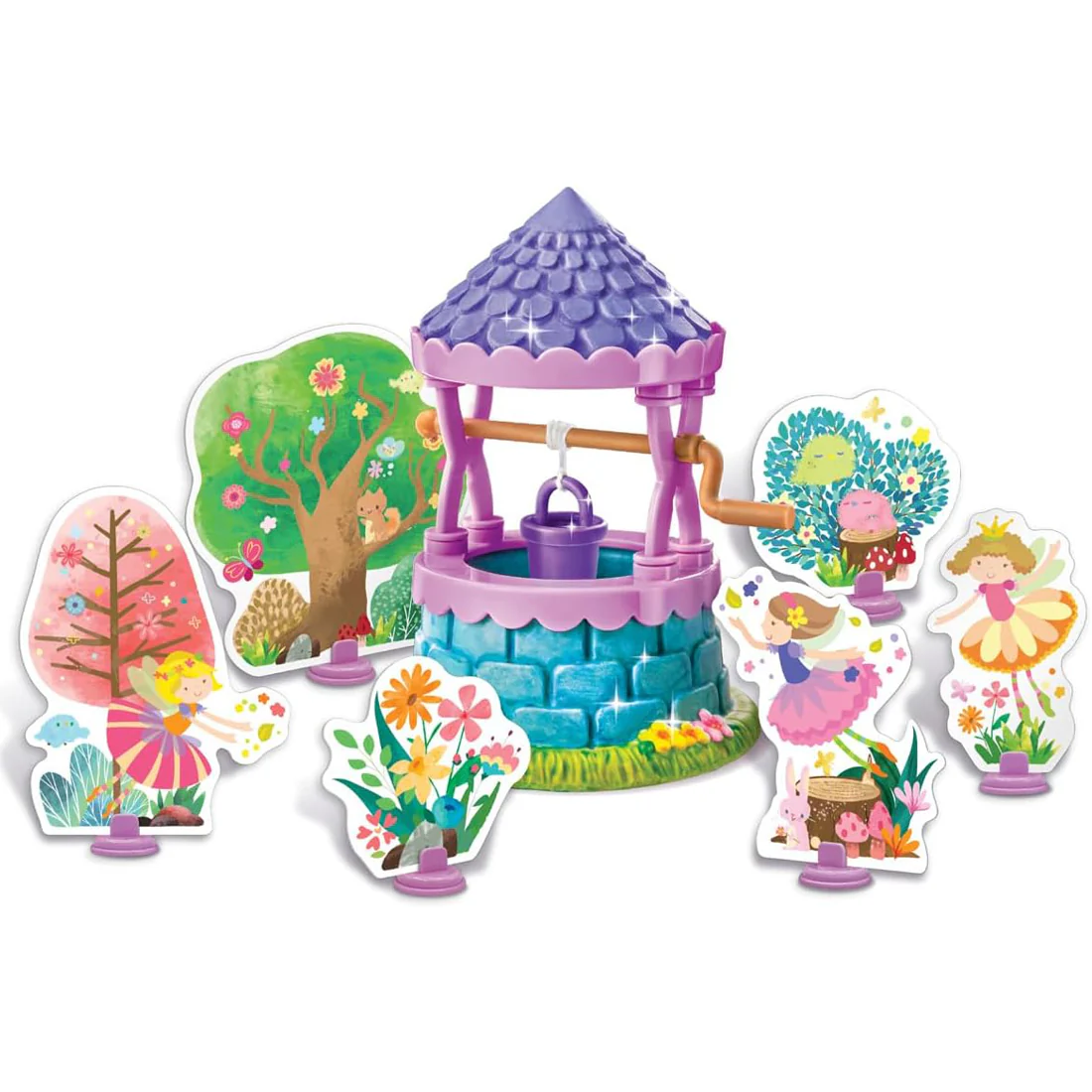 4M KidzMaker Mould & Paint Fairy Wishing Well - Image 4