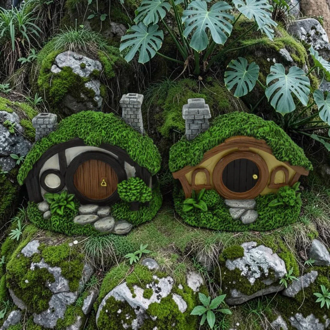 Non Solar Fairy Houses