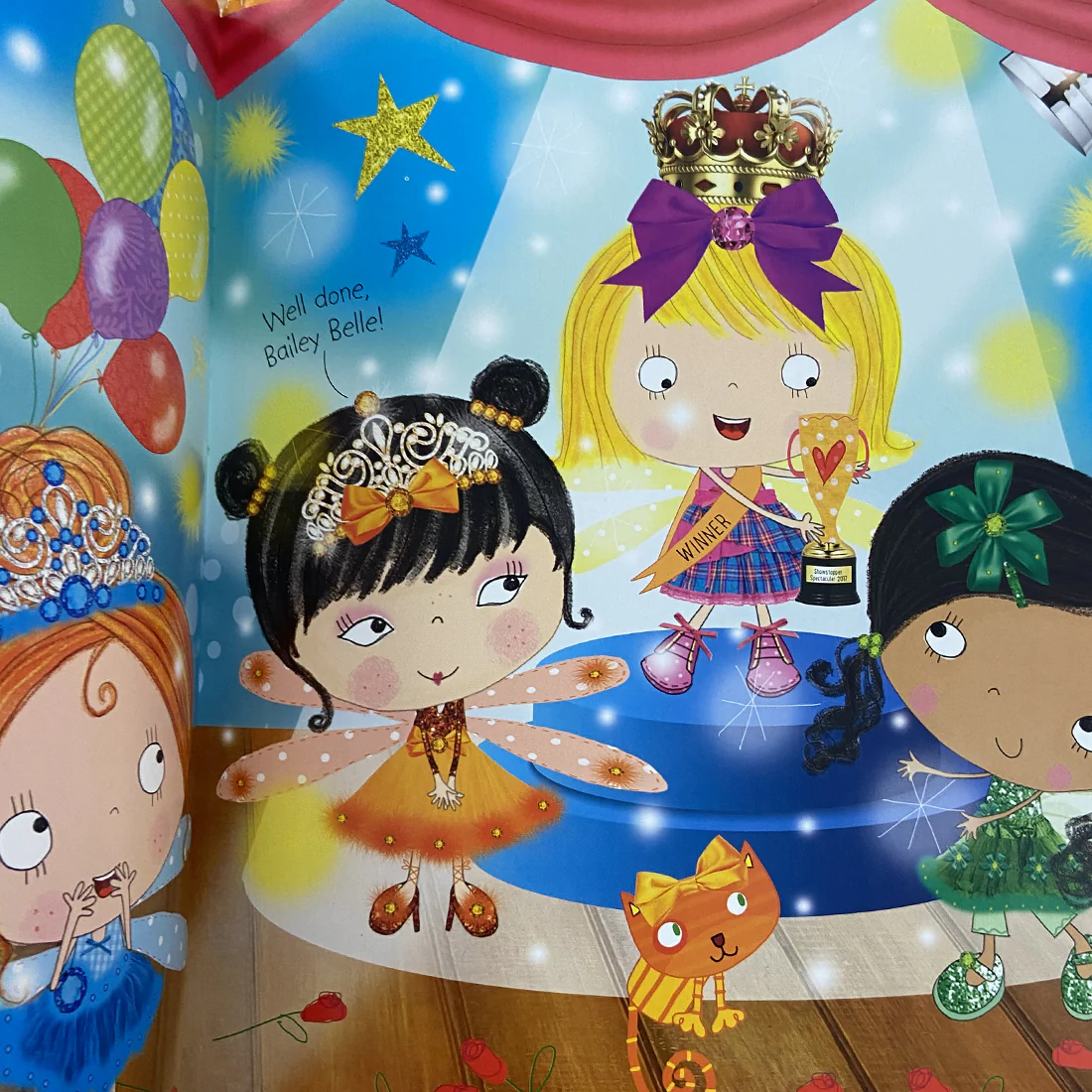 Alice the Amber Fairy Hardback Book with a Magical Pen Wand - Image 3