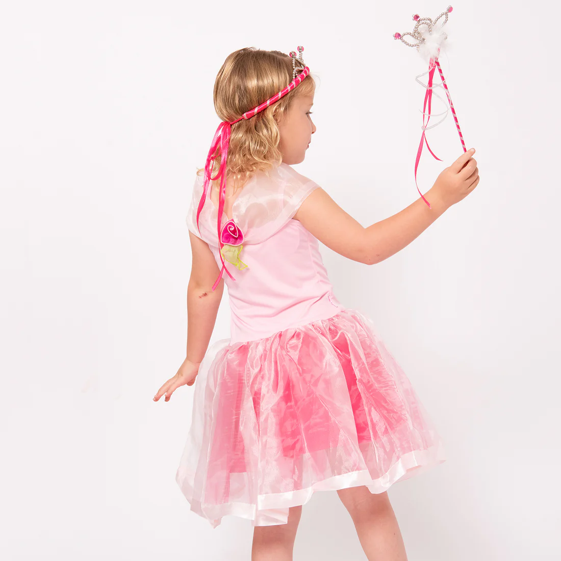 Charm Pink Princess Dress - Image 3