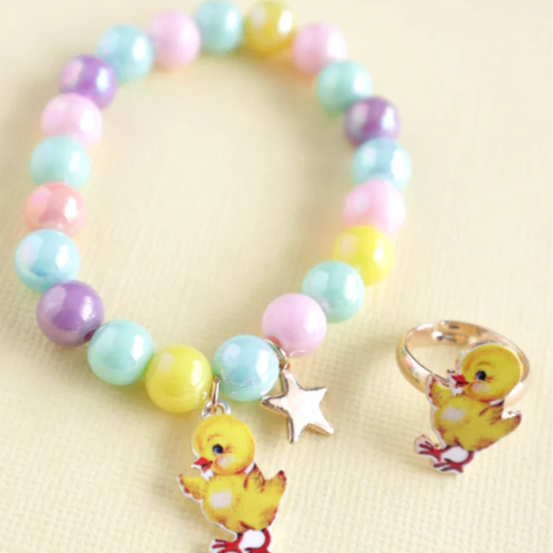 Dear Duckling Elastic Bracelet by Lauren Hinkley - Image 3