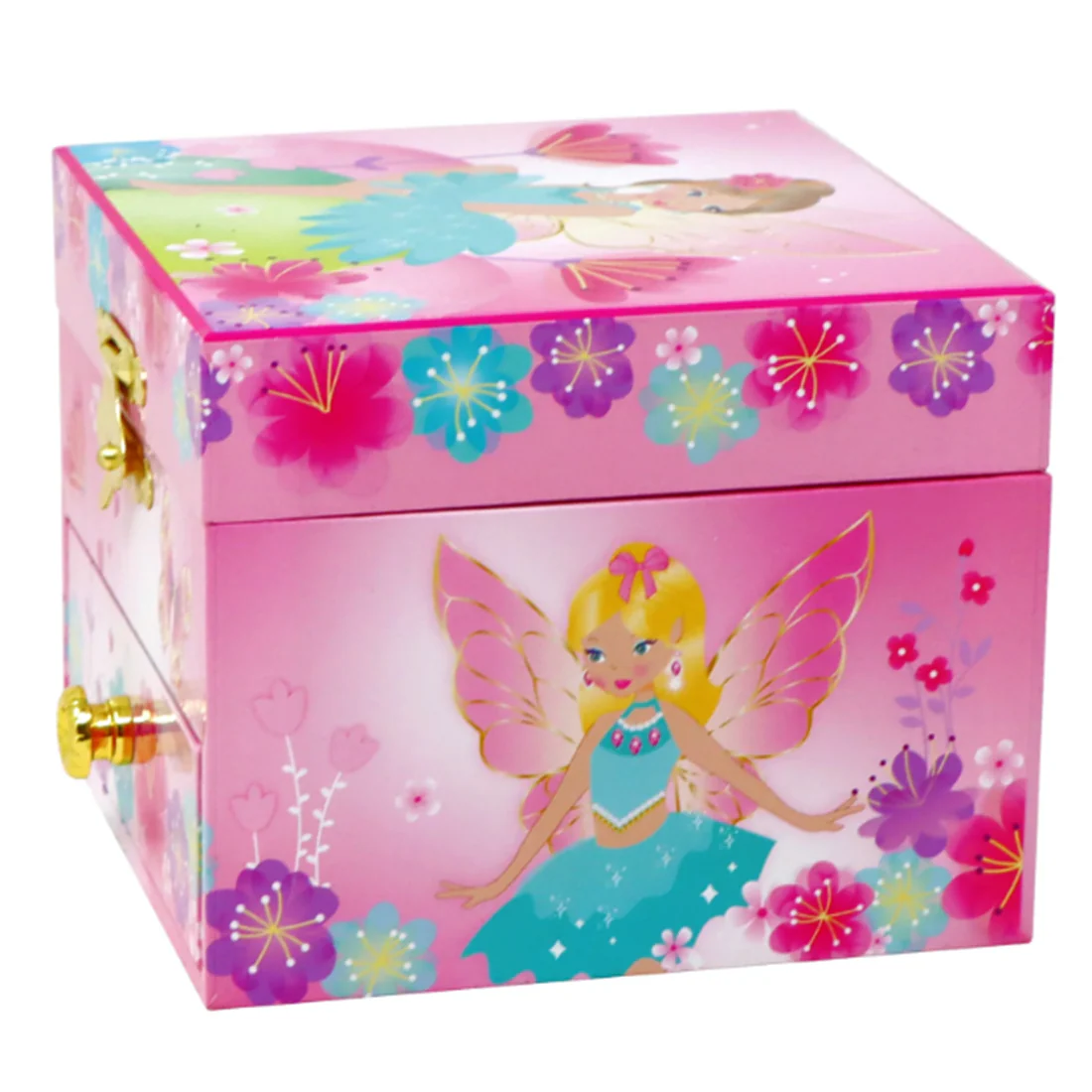 Fairy Butterfly Friends Small Musical Jewellery Box - Image 3
