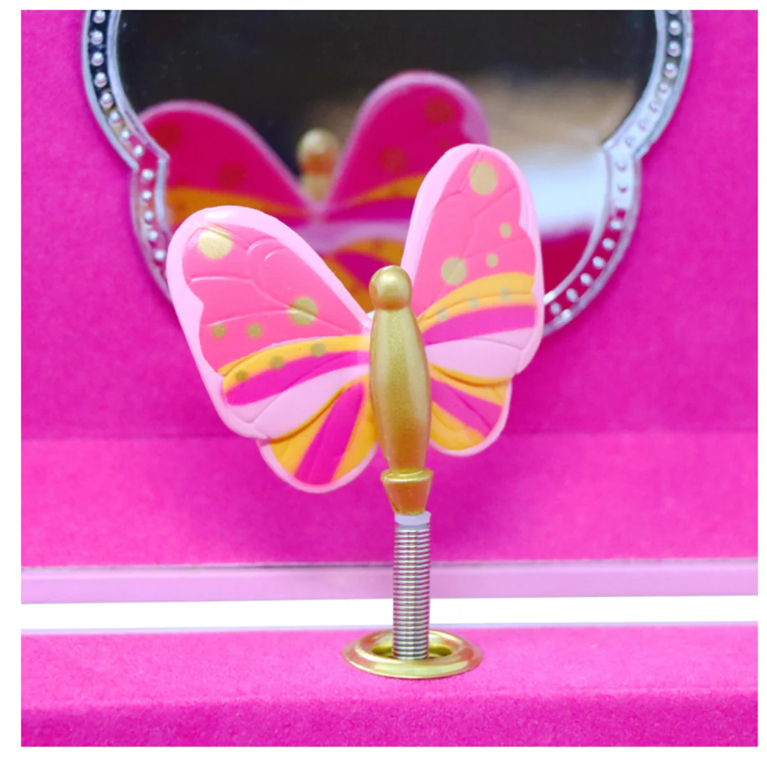 Fairy Butterfly Friends Small Musical Jewellery Box - Image 6