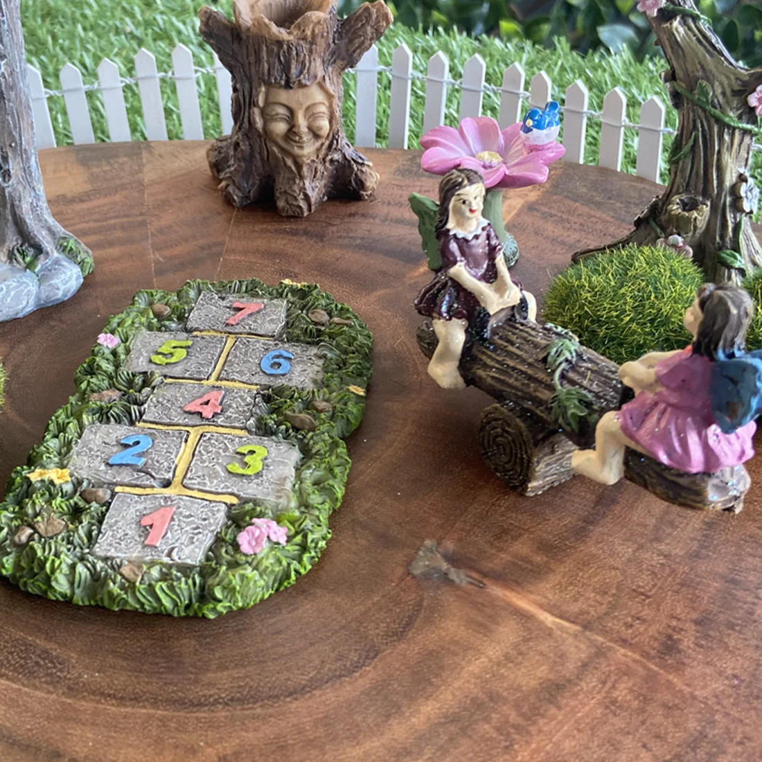 Fairy Garden Fairies Playground Set - Image 3