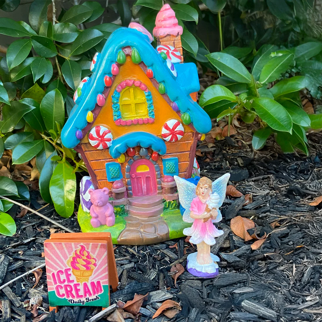 Fairy Garden Lolly Shop House - Image 6