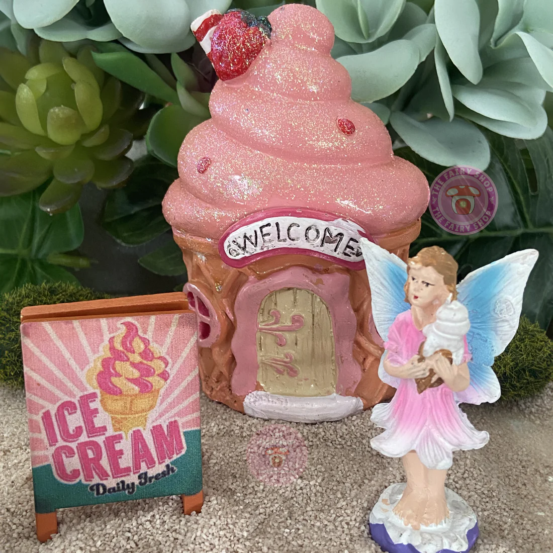 Fairy Garden Summer Ice Cream and Milkshake Set - Image 3