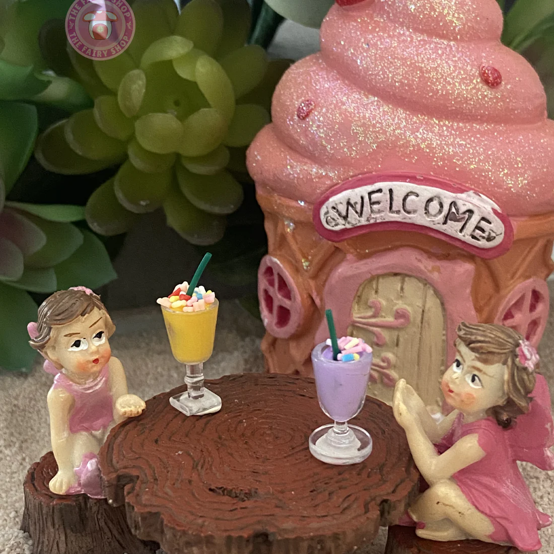 Fairy Garden Summer Ice Cream and Milkshake Set - Image 4