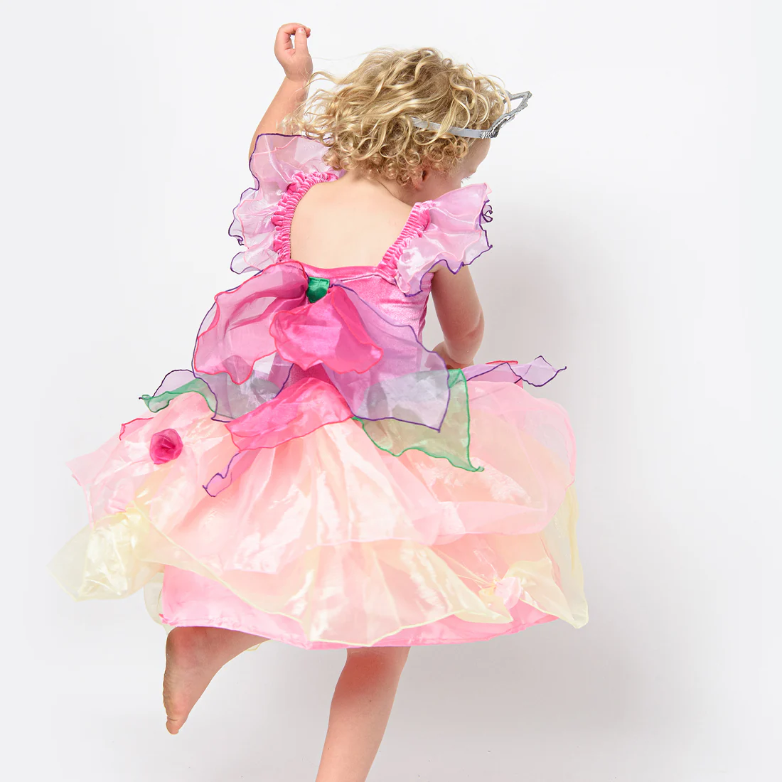 Girls Paris Daisy Fairy Dress - Image 3