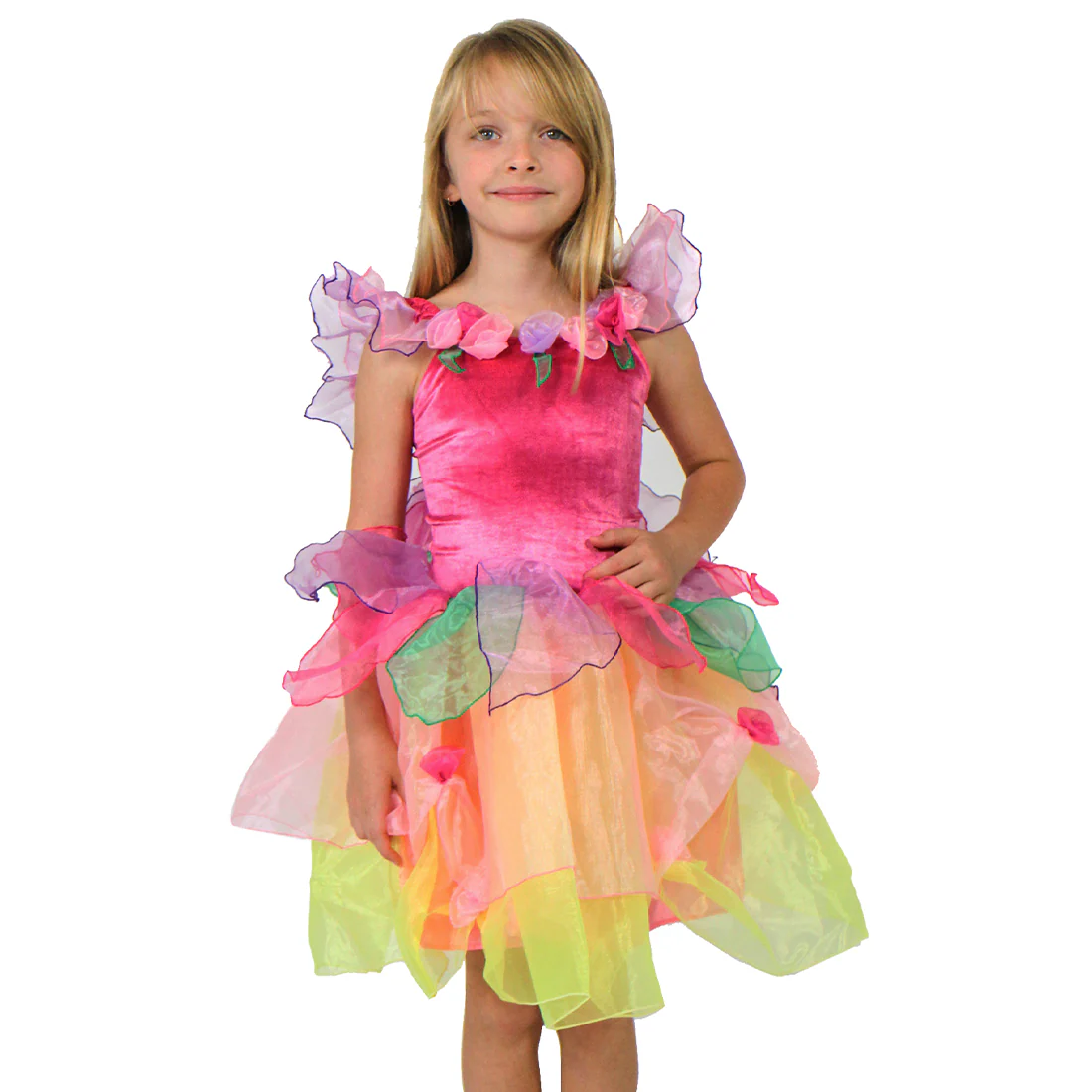 Girls Paris Daisy Fairy Dress - Image 5