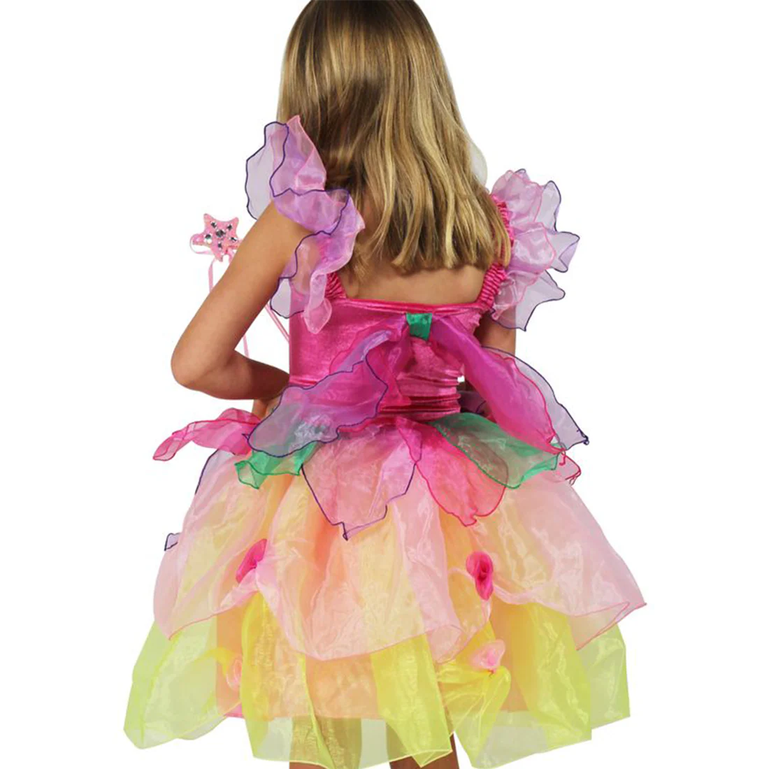 Girls Paris Daisy Fairy Dress - Image 6