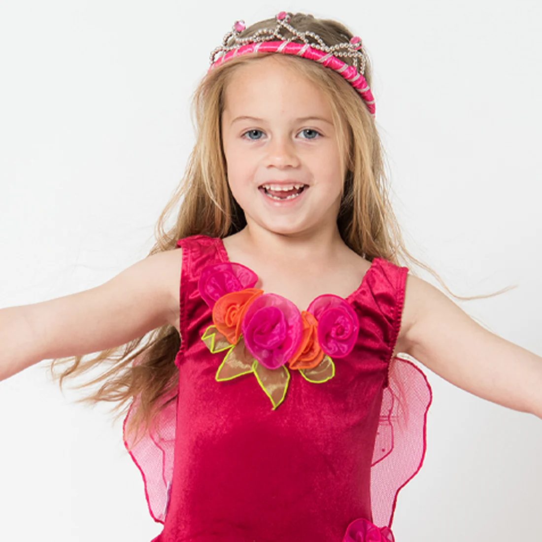Hot Pink Faraway Fairy Dress - Image 3