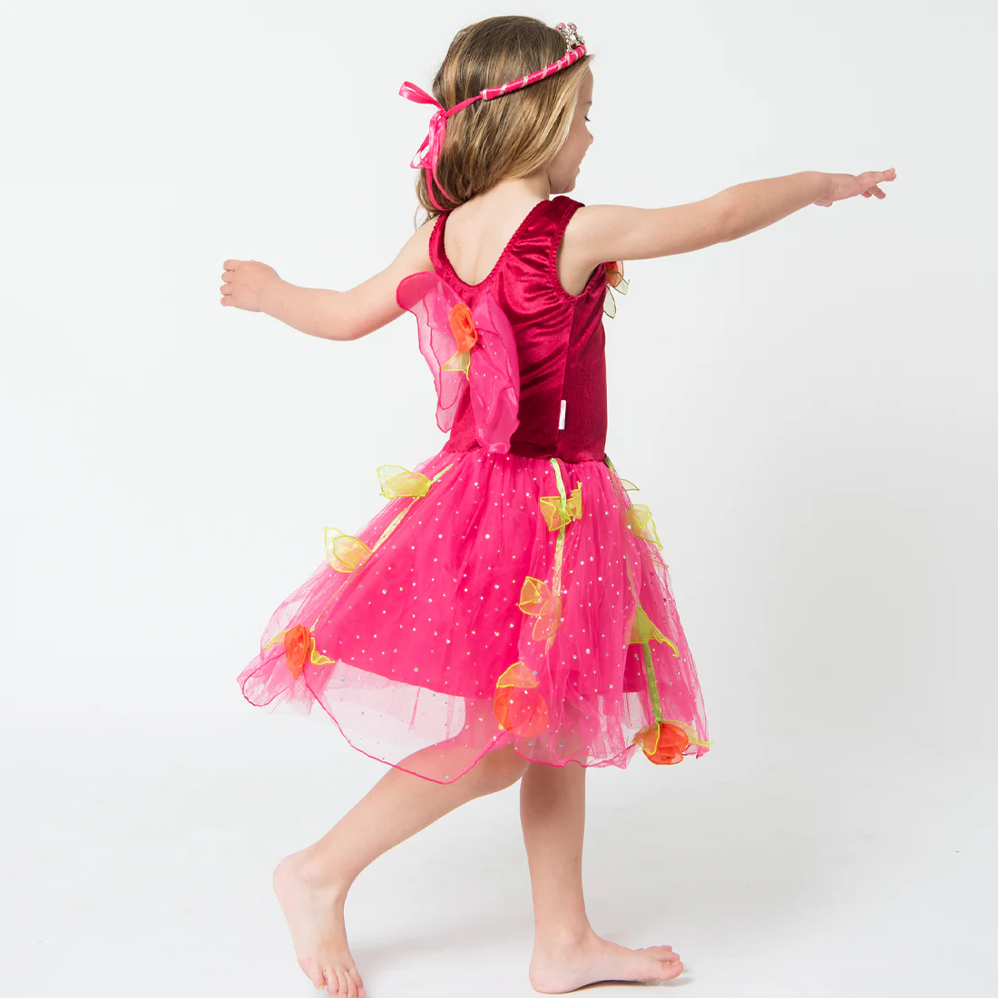 Hot Pink Faraway Fairy Dress - Image 4