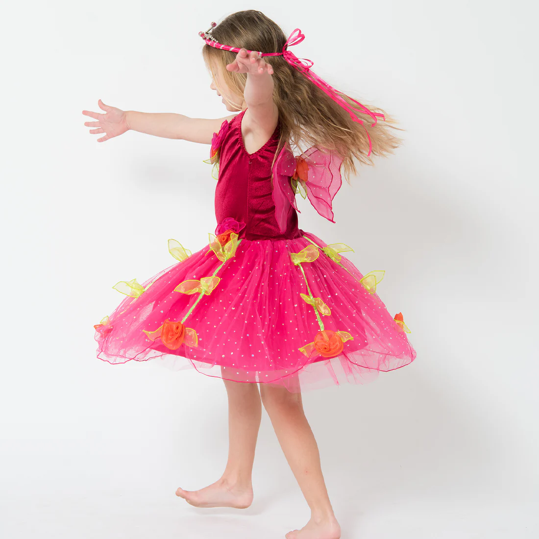 Hot Pink Faraway Fairy Dress - Image 5