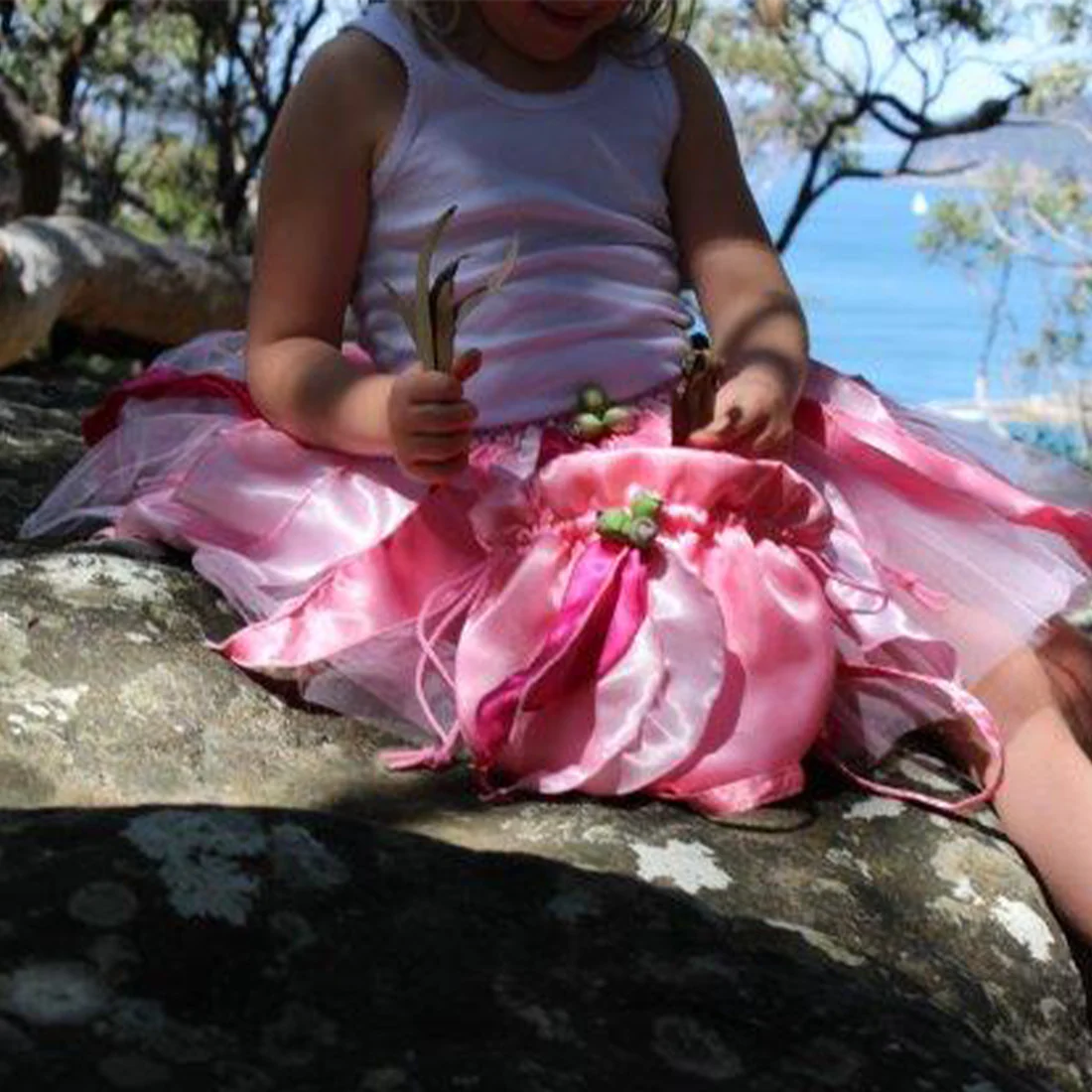 May Gibbs Pink Gum Blossom Skirt - Image 4
