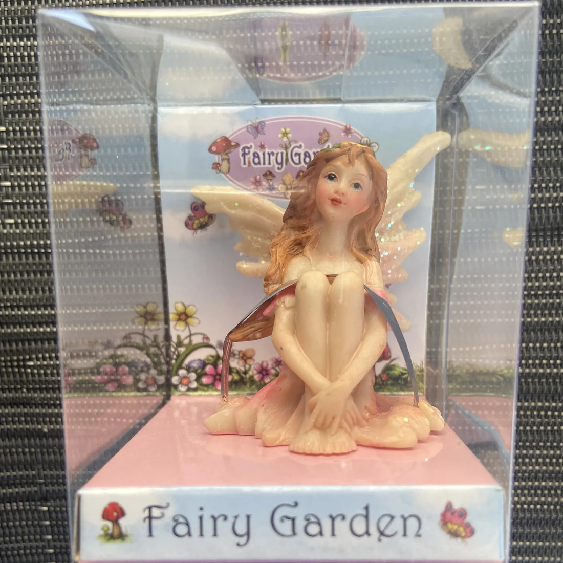 Miniature Glitter Fairy Figurine - Image 3