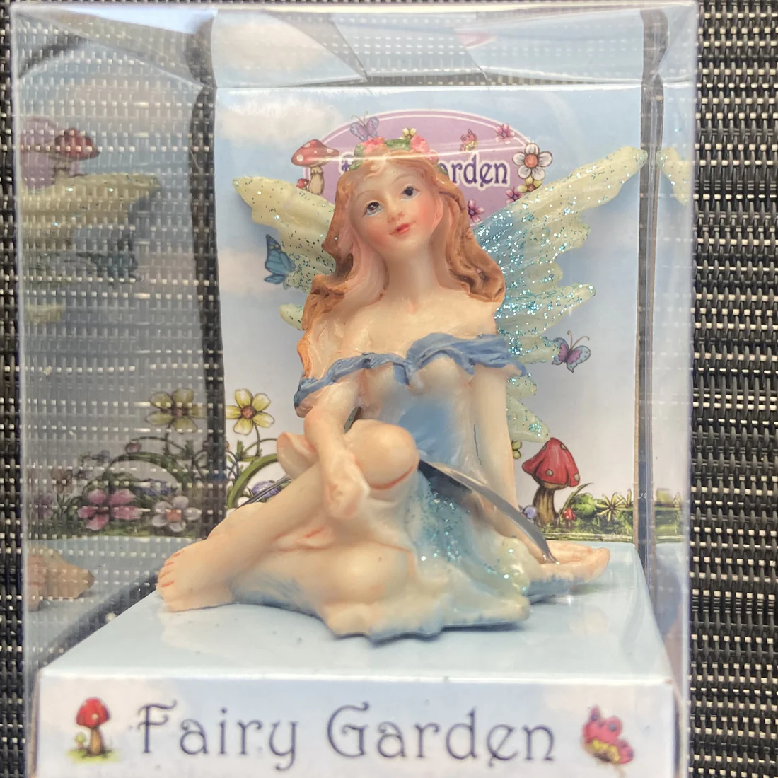 Miniature Glitter Fairy Figurine - Image 5