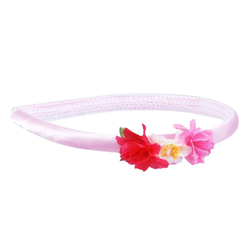Garden Fairy Headband Hot Pink and Pale Pink - Image 3