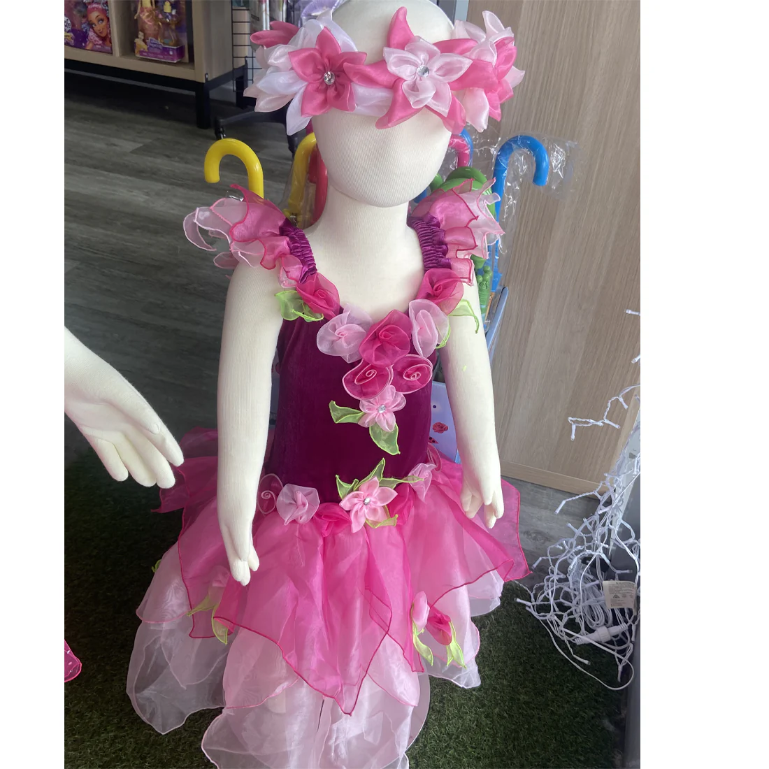 Pink Rosie Fairy Dress - Image 5
