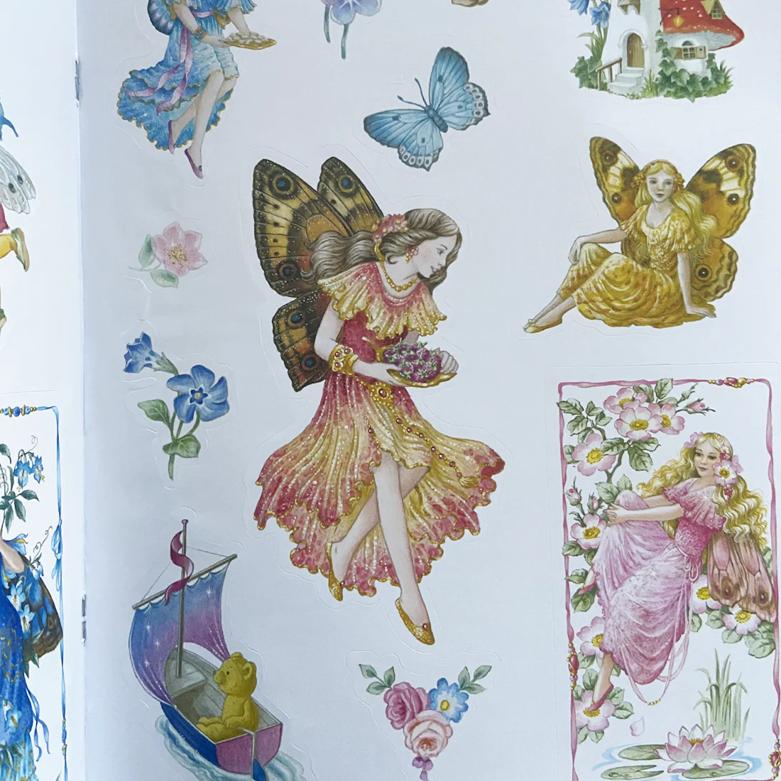 Shirley Barber's Colour-in and Stickers Book 2 - Image 3