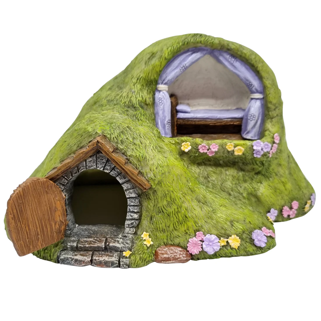 Turf House With A Day Bed Alcove and Opening Door - Image 4