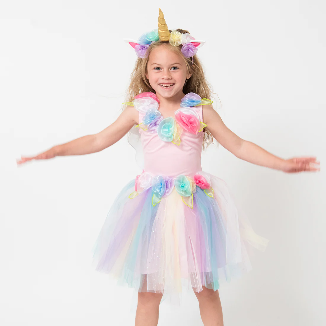 Unicorn Dress and Headband - Image 3