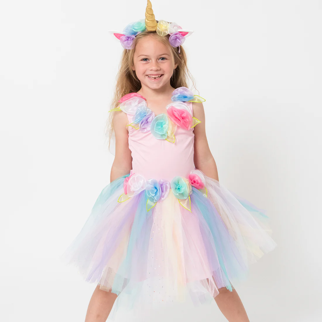 Unicorn Dress and Headband - Image 4