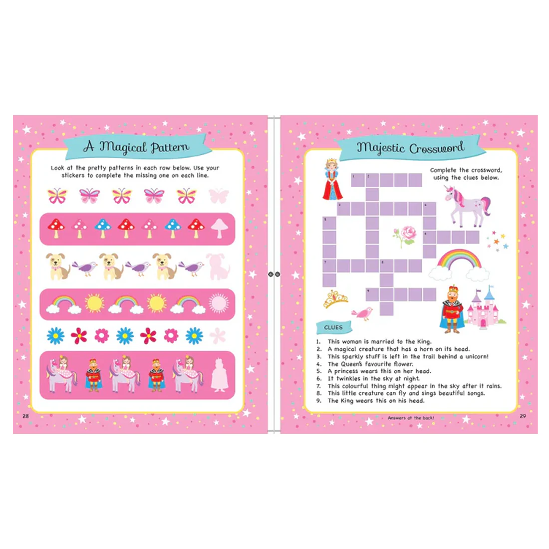 Unicorn Magic 2000 Stickers Activity Book - Image 3