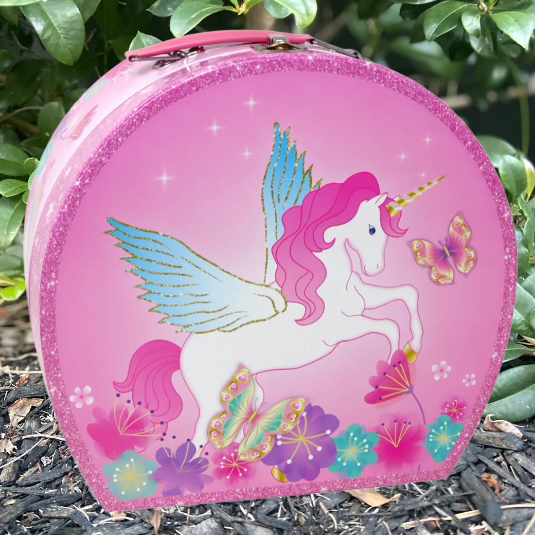 Unicorn Rainbow 15 Piece Tin Tea Set - Image 4
